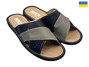 Тапочки Rai Shoes Капці 11 чол.чорн-бежевий от магазина Frison