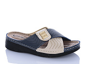 Шлепанцы Sali One 09-80 синій от магазина Frison