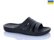 Шлепанцы Progress 17 чорний от магазина Frison