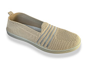 Слипоны Rai Shoes F07-010 бежевий от магазина Frison