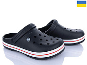 Кроксы Dago Прогрес M224 чорний от магазина Frison