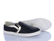 Слипоны Crossopt D393 black от магазина Frison