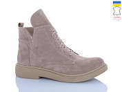 Ботинки Sali 13 бежевий з беж-п.зима от магазина Frison