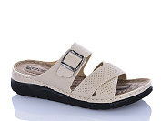 Шлепанцы Sali One 03-52 бежевий от магазина Frison