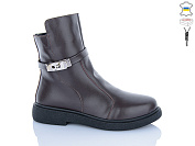 Ботинки Sali 281H шоколад чор-п.зима от магазина Frison