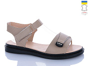 Босоножки Sali 702 капучино чор-п. от магазина Frison