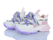 Кроссовки Clibee AD86356 white-purple от магазина Frison