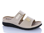 Шлепанцы Sali One 203-40 бежевий от магазина Frison