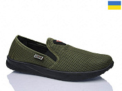 Слипоны Demur 6-144 хакі от магазина Frison