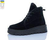Ботинки Sali 2215 чорний з чор-п.зима от магазина Frison