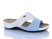 Шлепанцы Sali One 209-19 біл-блакитний от магазина Frison