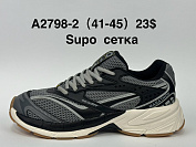 Кроссовки Supo2 A2798-2 black от магазина Frison