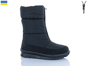 Ботинки Lenase 110 однотон.чорний от магазина Frison