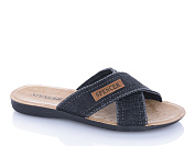Шлепанцы Qq Shoes 301 black от магазина Frison