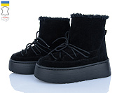 Ботинки Viscala 27406-4VL чорний от магазина Frison