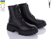 Ботинки No Brand T25-63 чорний хутро от магазина Frison