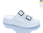 Шлепанцы Sali 91 білий біл-п. от магазина Frison