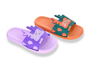 Шлепанцы Jibukang 01-759 lilac-orange mix от магазина Frison