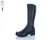 Сапоги Aba 608A чорний от магазина Frison