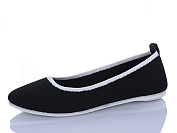 Балетки Jibukang 0277 black от магазина Frison