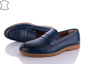 Туфли No Brand 001 кожа blue от магазина Frison