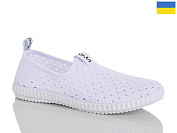 Слипоны Demur 6526 білий от магазина Frison