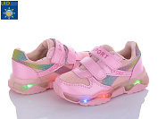 Кроссовки Fzd LB030-37 d.pink LED от магазина Frison
