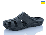 Шлепанцы Dago Крок M27 чорний от магазина Frison