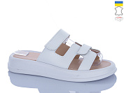 Шлепанцы Sali 9 білий к біл-п. от магазина Frison