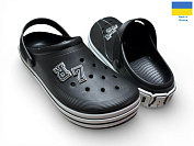 Кроксы Rai Shoes 601 чорний от магазина Frison