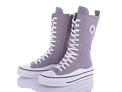 Ботинки Violeta 177-23 grey от магазина Frison