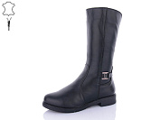 Сапоги Qq Shoes 609 black от магазина Frison