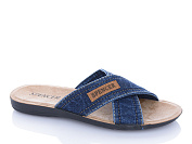 Шлепанцы Qq Shoes 301 blue от магазина Frison