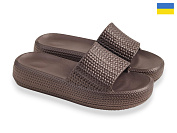 Шлепанцы Rai Shoes ДС78 шоколад от магазина Frison