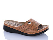 Шлепанцы Sali One 209 коричневий от магазина Frison