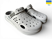 Кроксы Rai Shoes 516-021 сірий от магазина Frison