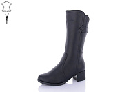 Сапоги Qq Shoes 604 black от магазина Frison