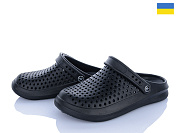 Кроксы Inblu 504 чорний от магазина Frison