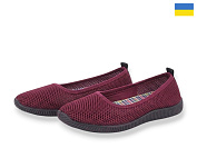 Туфли Rai Shoes 23-40 бордовий от магазина Frison
