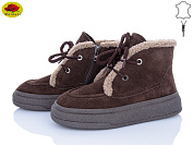 Ботинки Meideli B7788-5 chocolate от магазина Frison