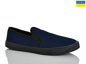 Слипоны Demur 6042 синій от магазина Frison