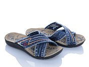 Шлепанцы Fg 002 синій от магазина Frison