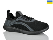 Кроссовки Demur 61047 чорний от магазина Frison