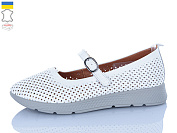 Туфли Sali 004-1 білий сір-п. от магазина Frison