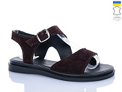 Босоножки Garti 138 коричневий замш от магазина Frison