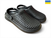 Кроксы Rai Shoes 204 чорний от магазина Frison