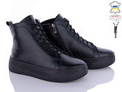 Ботинки Gleb M116 чорний шкіра от магазина Frison