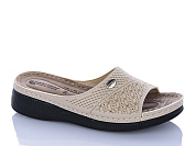 Шлепанцы Sali One 209 бежевий от магазина Frison