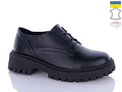 Туфли Garti 471 чорний шкіра от магазина Frison