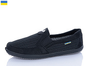 Слипоны M&L Alex14 AT11 чорний от магазина Frison